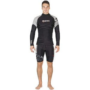 Mares Ultra Skin L/S Man, Black / Grey, L