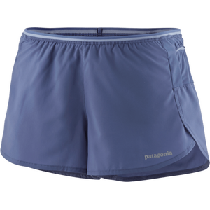 Patagonia Strider Pro Shorts Womens (2022), Current Blue, L, 3"