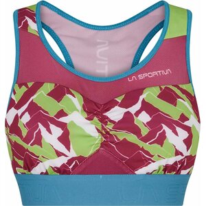 La Sportiva Captive Top Women, Red Plum/Lime Green, S