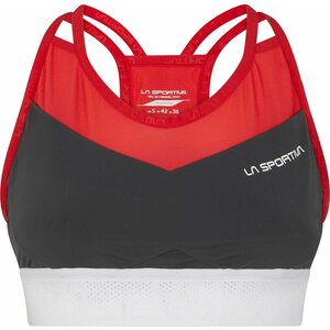 La Sportiva Wafaa Top Womens, Carbon/Hibiscus, L
