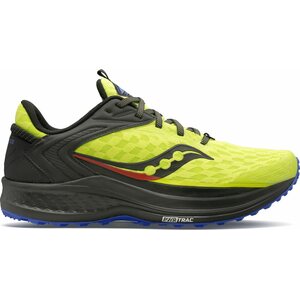Saucony Canyon TR2 Mens, Acid / Blue Raz, EUR 42 (US 8.5)