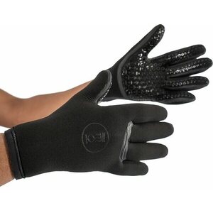 Fourth Element 5mm Neoprene Hydrolock Gloves, Black, XS