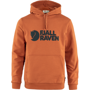 Fjällräven Logo Hoodie Mens, Terracotta Brown (243), S