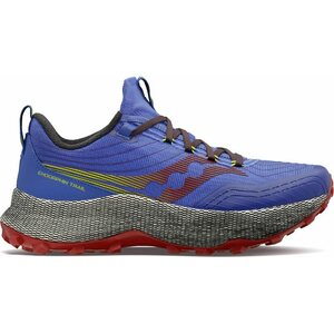 Saucony Endorphin Trail Mens, Blue Raz / Spice, EUR 42.5 (US 9)