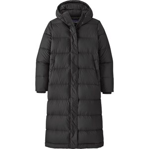 Patagonia Silent Down Long Parka Womens, Black, S
