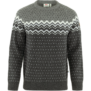 Fjällräven Övik Knit Sweater Mens, Dark Grey/Grey (030-020), S
