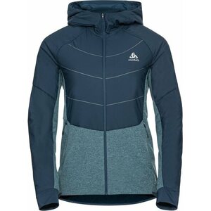 Odlo Run Easy S-Thermic Jacket Womens, Blue Wing Teal, S