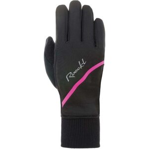 Roeckl Eriz, Black / Pop Pink, 6.0
