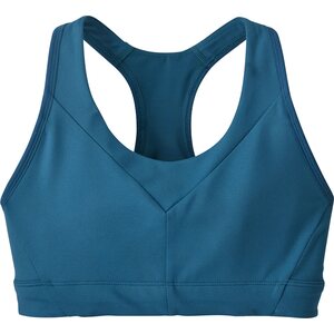 Patagonia Wild Trails Sports Bra, Wavy Blue, XS