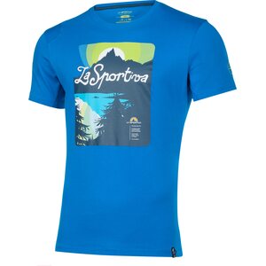 La Sportiva Lakeview T-Shirt Mens, Electric Blue, S