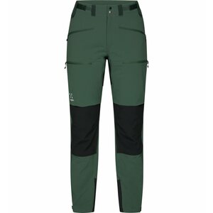 Haglöfs Rugged Standard Pant Womens Regular, Fjell Green / True Black, 36, Regular
