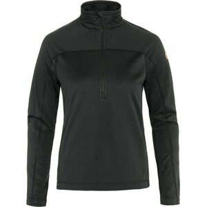 Fjällräven Abisko Lite Fleece Half Zip Womens, Black (550), L