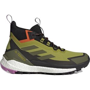 Adidas Terrex Free Hiker 2 GTX Mens, Pulse Olive / Focus Olive / Impact Orange, UK 9 (EUR 43 1/3)