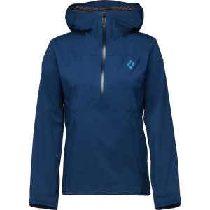 Black Diamond Stormline Stretch Anorak Womens, Indigo, S