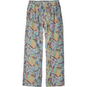 Patagonia Funhoggers Pants Womens, Thriving Planet: Lago Blue, XL