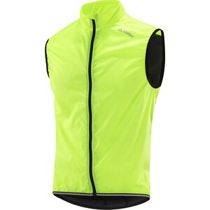 Löffler Bike Vest Windshell Mens, Neon Yellow, 48