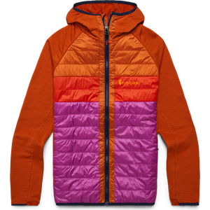 Cotopaxi Capa Hybrid Insulated Hooded Jacket Womens, Mezcal / Foxglove, S