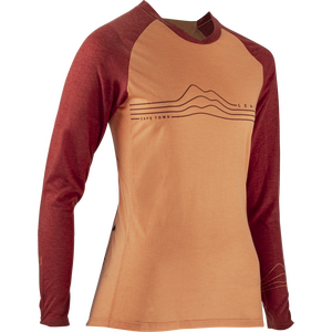 LEATT Jersey MTB All Mountain 3.0 Womens, Peach, M / EU38 / UK10 / US6