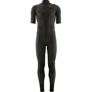 Patagonia R1 Lite Yulex Front-Zip Short-Sleeved Full Suit Mens, Black, M