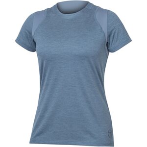 Endura Singletrack S/S Jersey Womens, Blue Steel, S