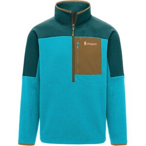 Cotopaxi Abrazo Half-Zip Fleece Jacket Mens, Deep Ocean / Mineral Blue, M