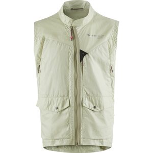 Klättermusen Ansur Wind Vest Mens, Swamp Green-Silver Green, L