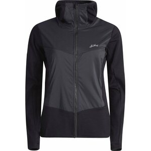 Lundhags Padje Merino Block Hoodie Womens, Black (900), S