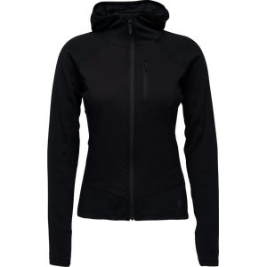 Black Diamond Coefficient LT Hybrid Hoody Womens, Black, M
