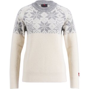Ulvang Rav Kiby Round Neck Womens, Vanilla / Grey Melange, XL