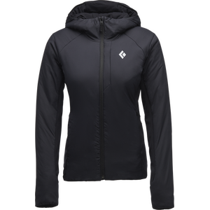 Black Diamond First Light Hybrid Hoody Womens, Black, XL