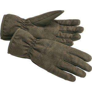 Pinewood Extreme Padded Glove, Suede Brown / Dark Olive, 7