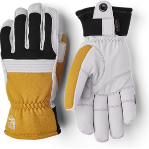 Hestra Couloir, Mustard / Offwhite, 6