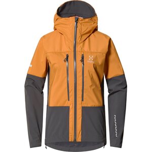 Haglöfs L.I.M Hybrid Touring Hood Womens, Desert Yellow / Magnetite, L