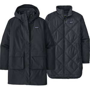 Patagonia Pine Bank 3in1 Parka Womens, Pitch Blue, L