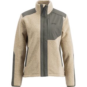 Lundhags Saruk Wool Pile Mid Full Zip Womens, Sand (730), S