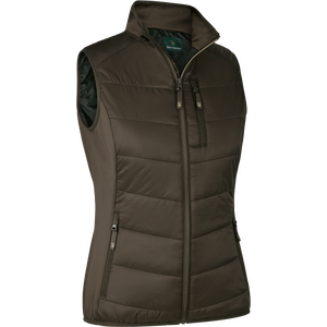 Deerhunter Lady Heat Padded Waistcoat, Wood, S / 36