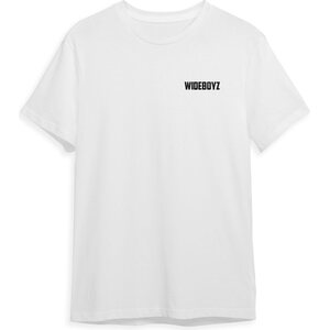 Wide Boyz Da Vinci Hand Fist T-Shirt, White, XL
