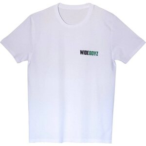 Wide Boyz Double Fist T-Shirt, White, M