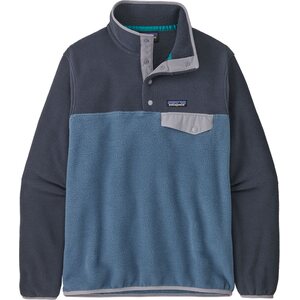 Patagonia Lightweight Synch Snap-T Pullover Womens, Utility Blue, XL
