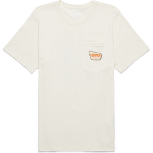 Cotopaxi Camp Life Organic Pocket T-Shirt Mens, Bone, M