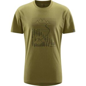 Haglöfs Camp Tee Mens, Olive Green, S