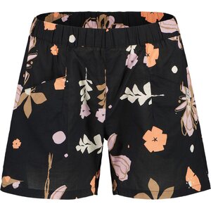 Maloja BergiselM. Organic Cotton Shorts Womens, Deep Black Flora, S