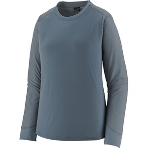 Patagonia Long-Sleeved Dirt Craft Jersey Womens, Utility Blue, S