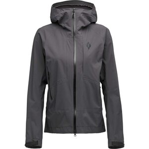 Black Diamond HighLine Stretch Shell Jacket Womens, Anthracite, XL