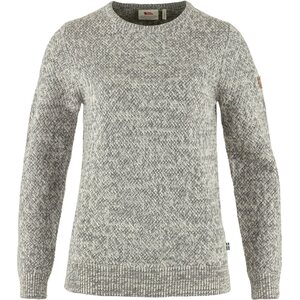 Fjällräven Övik Structure Sweater Women, Egg Shell-Grey (111-020), XL