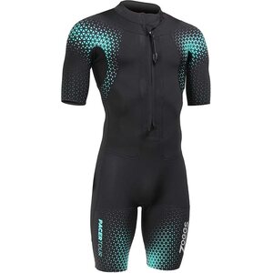 Zoggs Pacer Tour Shorty Womens, Black / Blue, S