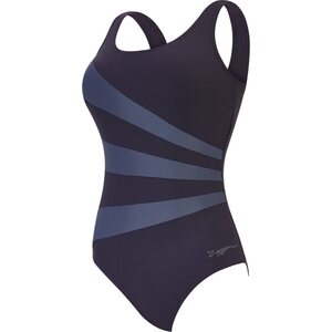 Zoggs Sandon Scoopback, Black, 36 / UK 12 / EUR 38