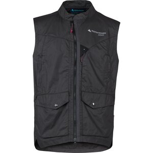 Klättermusen Ansur Wind Vest Mens, Raven Black, L