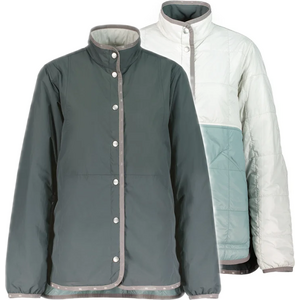 Varg Grötö Reversible Spring Jacket Women, Urban Green, L