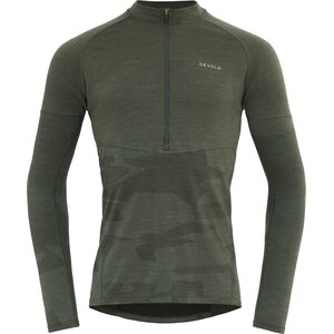 Devold Standal Shirt Zip Neck Mens, Forest, M